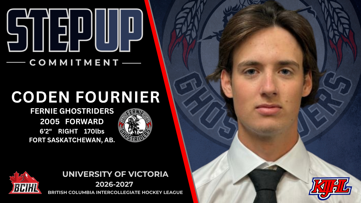 Ghostriders’ Fournier commits to BCIHL’s Vikes